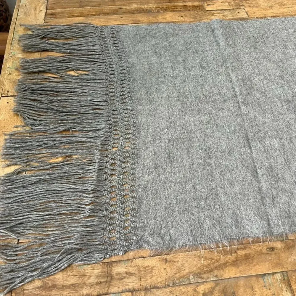 Wool Large Wrap Shawl 82